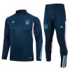 Ajax Amsterdam Quarter Zip Ensemble Sweat d'Entraînement 2023-24 Bleue Pour Homme